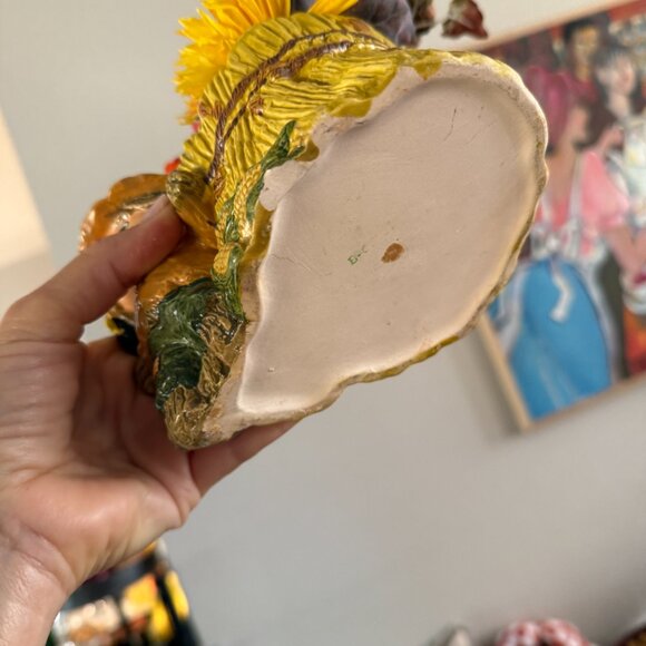 1950's Scarecrow and Wheat Head Vase/Planter Arrangement - Picture 14 of 15